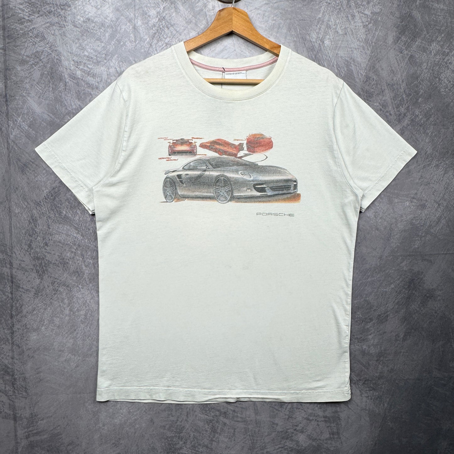 00s White Porsche Shirt 4029