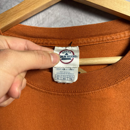 00s Orange Texas Longhorns O Who? Shirt 4494