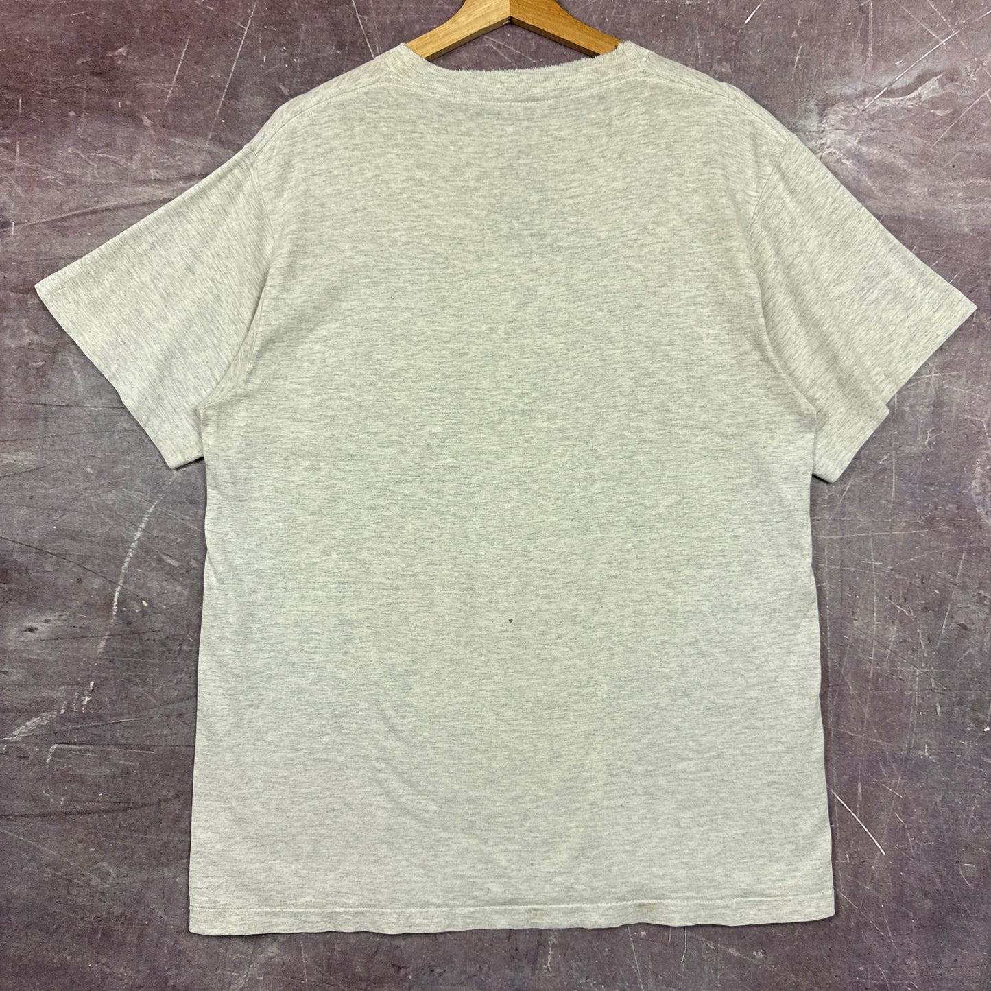 1993 Grey Kansas Looney Tunes Basketball Shirt 3321