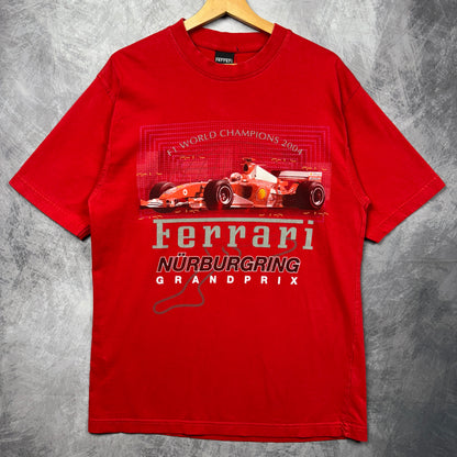 2004 Red Ferrari F1 Shirt 4071