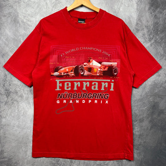 2004 Red Ferrari F1 Shirt 4071