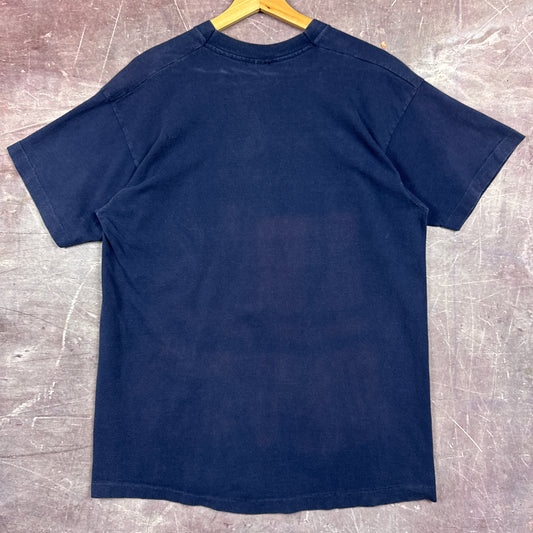 1992 Blue Atlanta Braves Shirt 3284