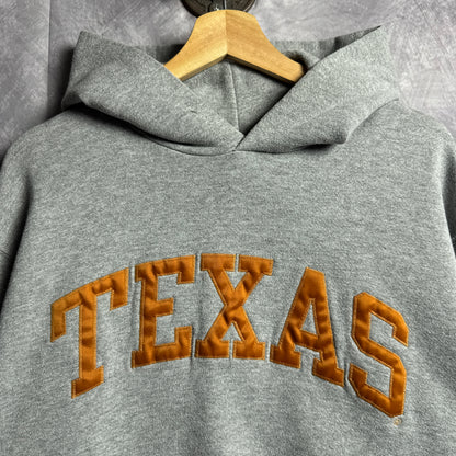 90s Grey Russell Texas Longhorns Hoodie 4424