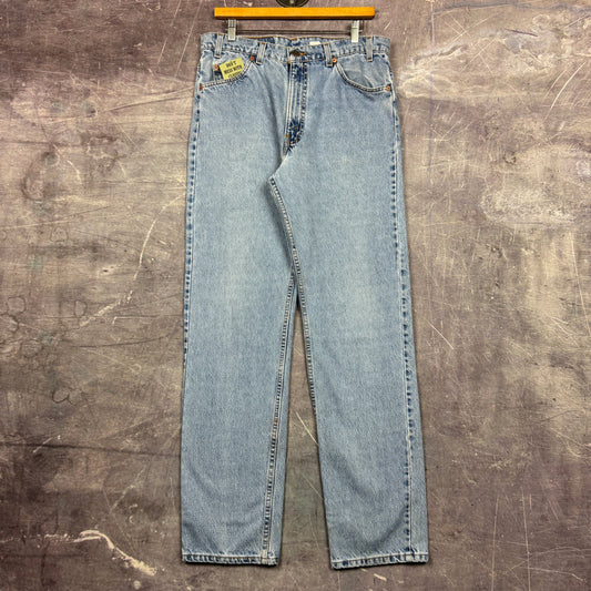 90s Light Wash Levi's 505 Orange Denim Jeans 32x33 0738