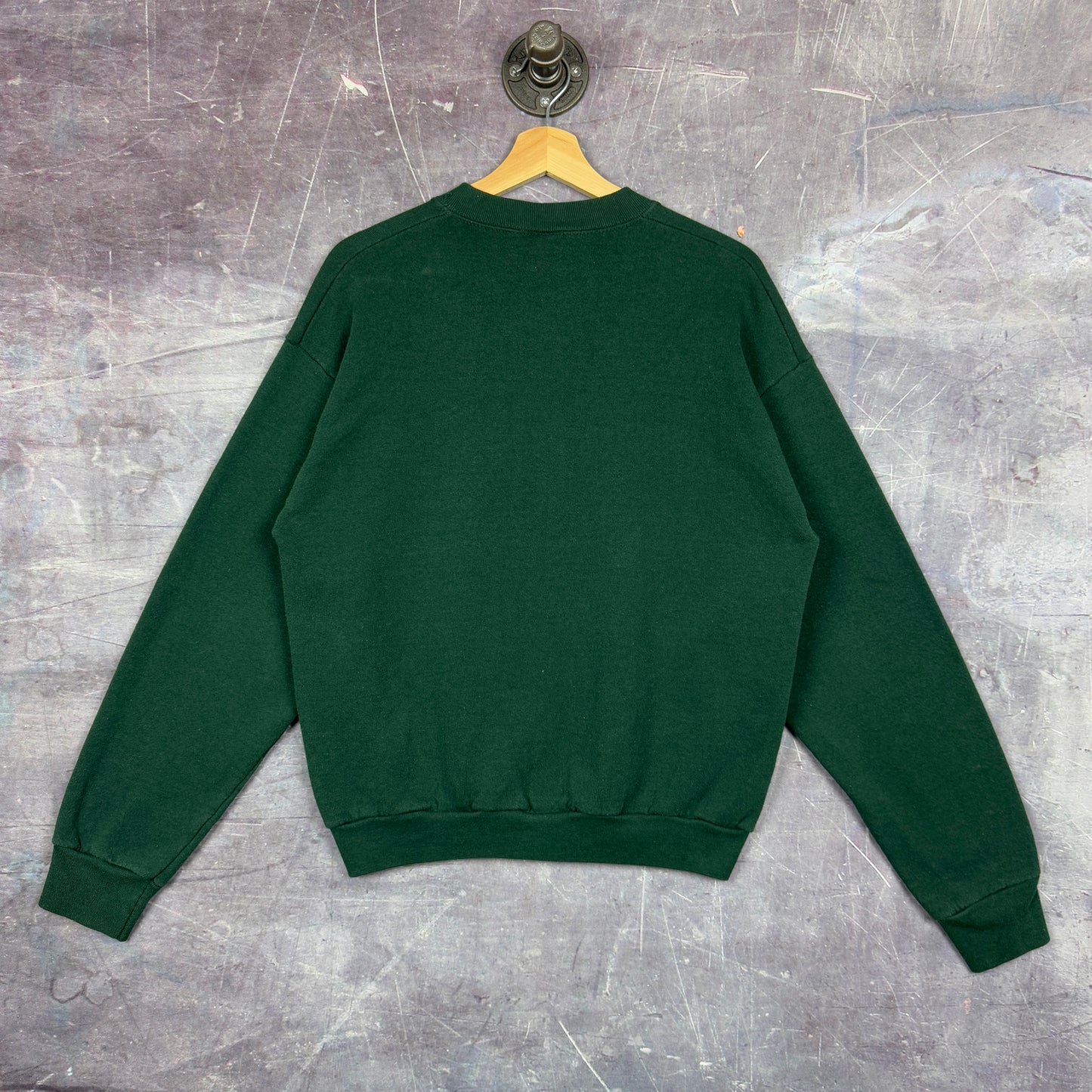 90s Green Lebanon Embroidered Spellout Spellout Crewneck Sweatshirt M 1199