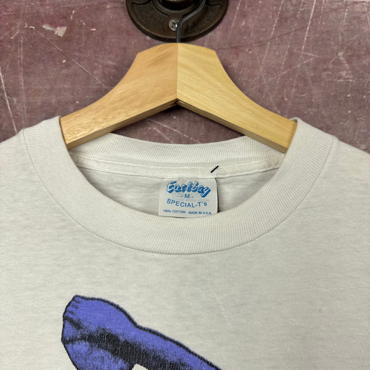 1991 White Track And Field Art Tee 3830