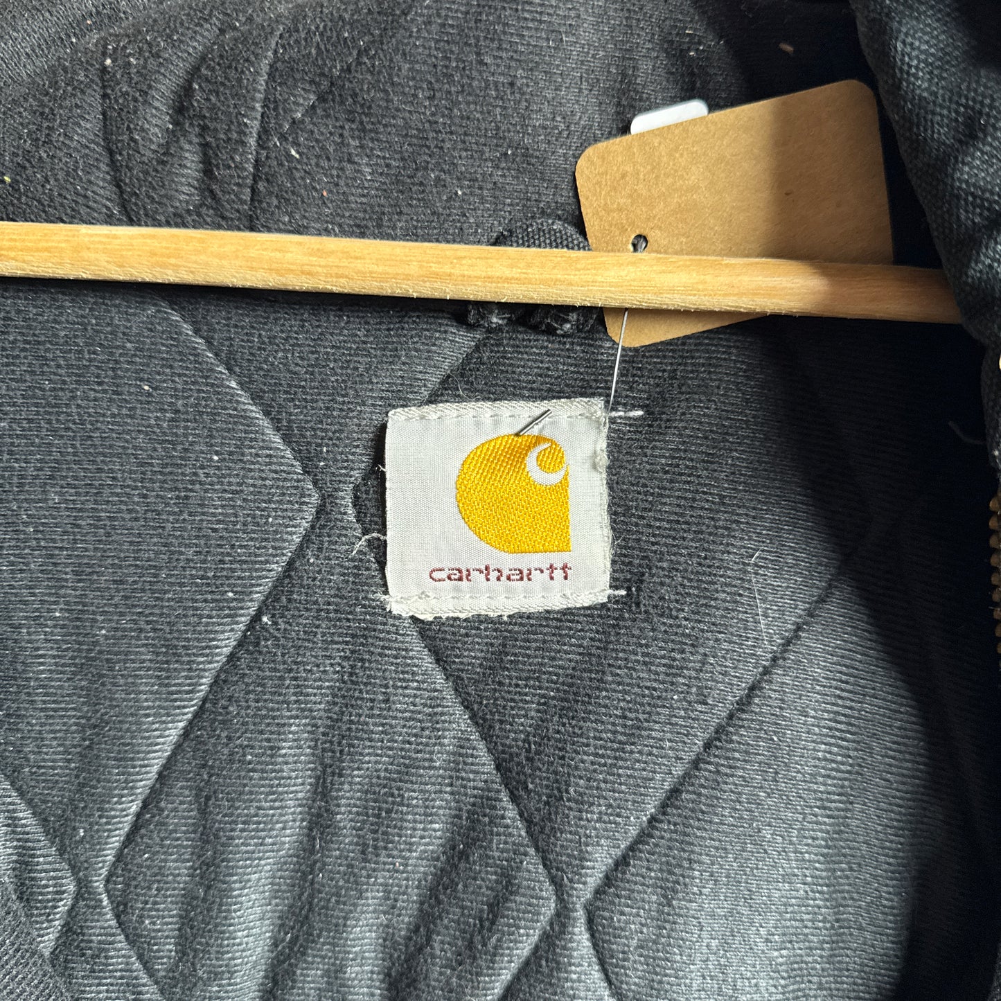 90s Black Texas Longhorns Carhartt Active Jacket 4448