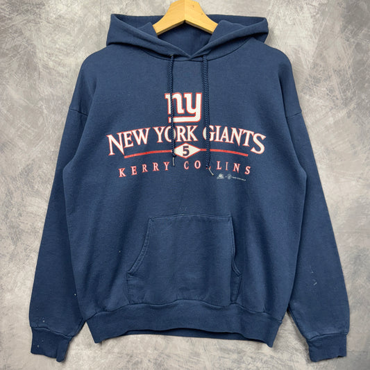 2000 Blue New York Giants Hoodie 4141