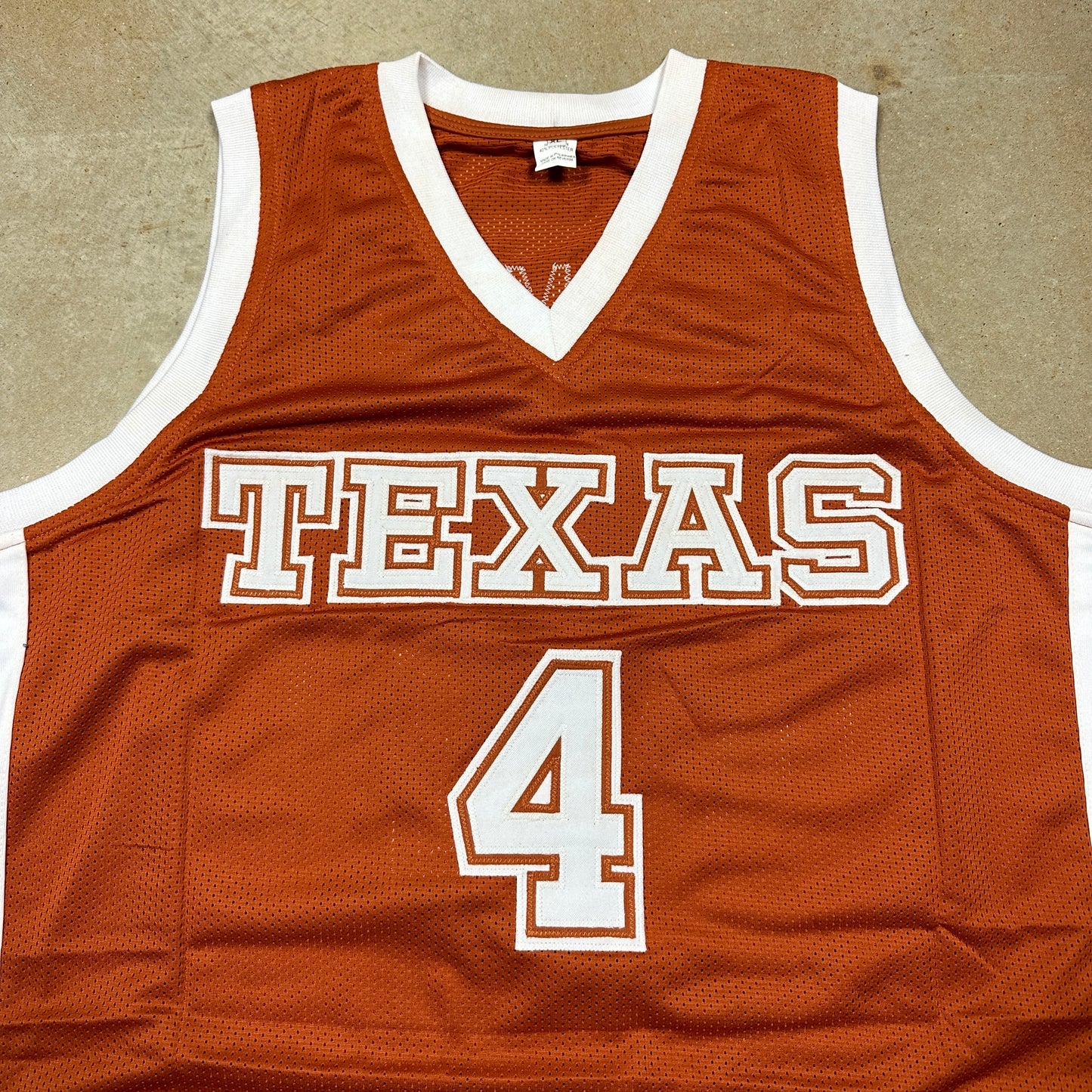 2017 University Of Texas Longhorns Mo Bamba Signed Authentic Basketball Jersey XL