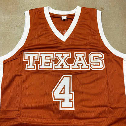 2017 University Of Texas Longhorns Mo Bamba Signed Authentic Basketball Jersey XL