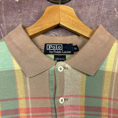 90s Plaid Polo Ralph Lauren Shirt 3738