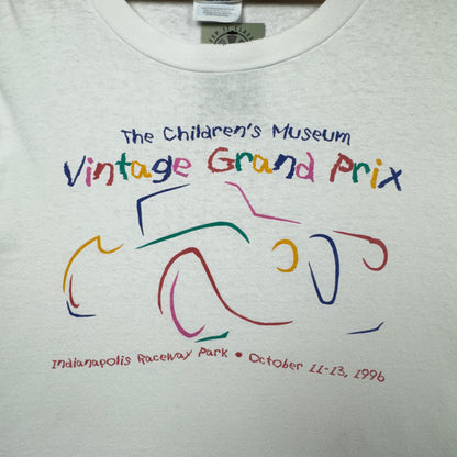 90s White Children's Museum Vintage Grand Prix Shirt 3930