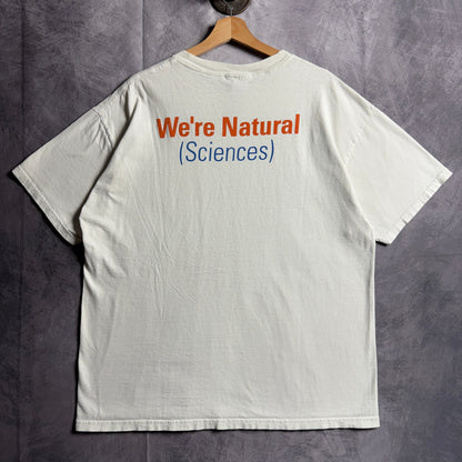 00s White Texas Longhorns College Of Natural Sciences Shirt 4524