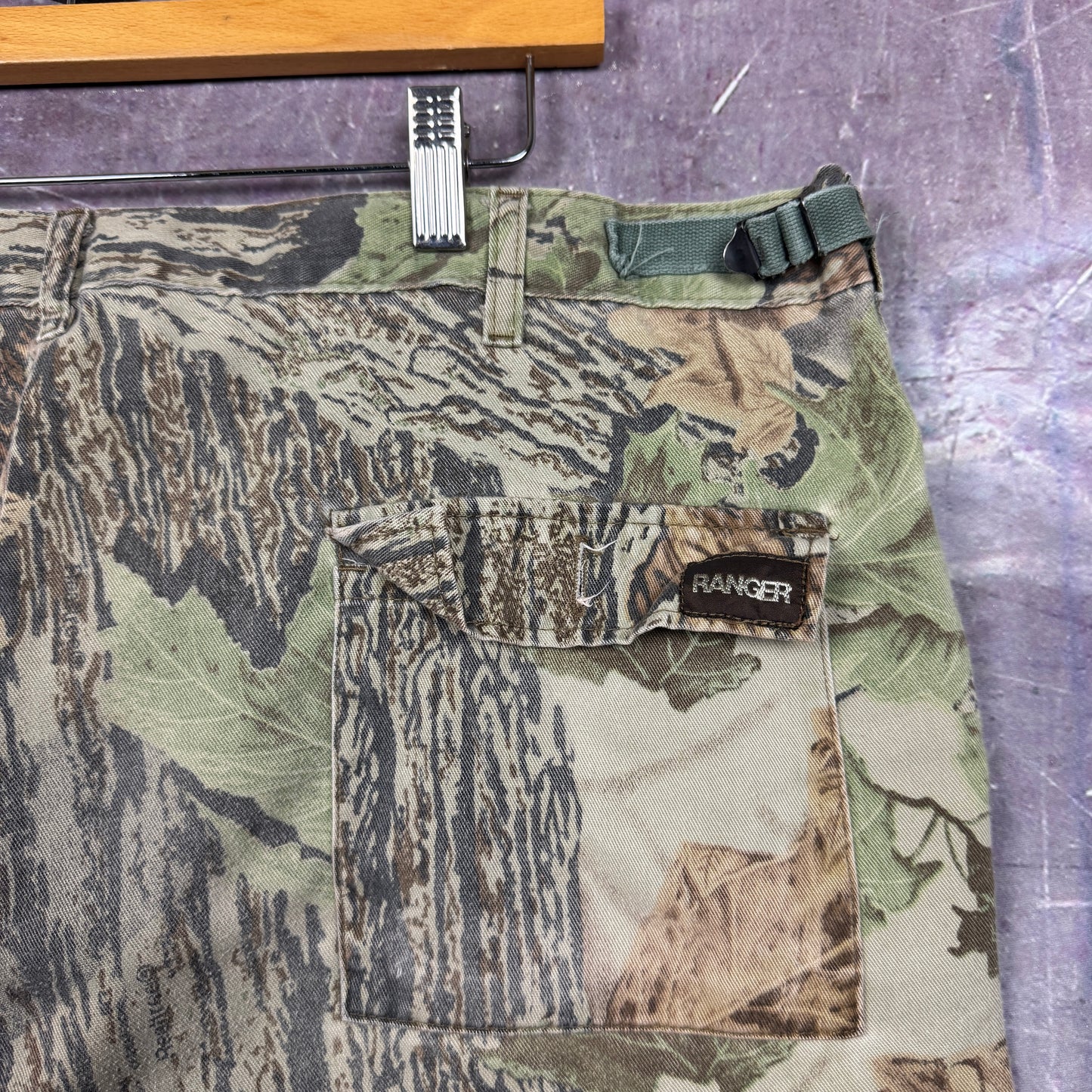 90s RealTree Camo Ranger Baggy Cargo Pants 37x31 2035