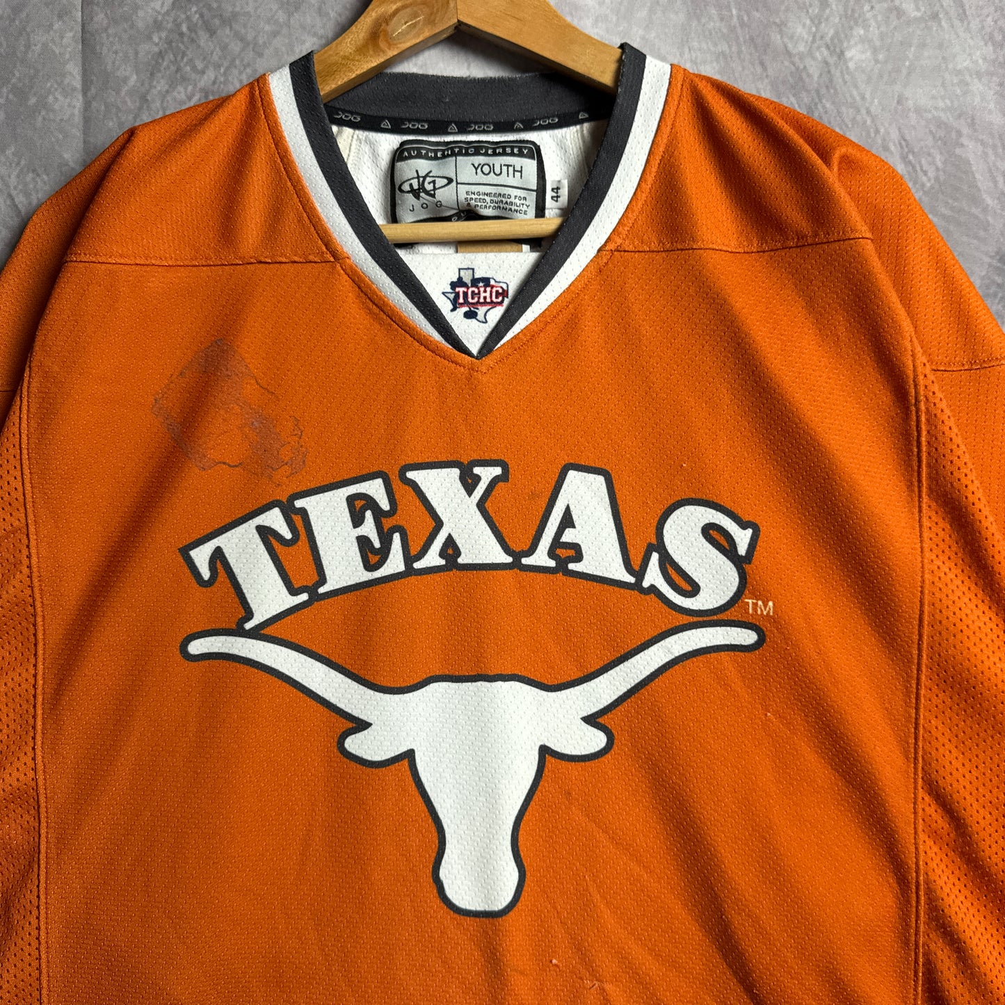 00s Orange Texas Longhorns #19 Hockey Jersey 4619