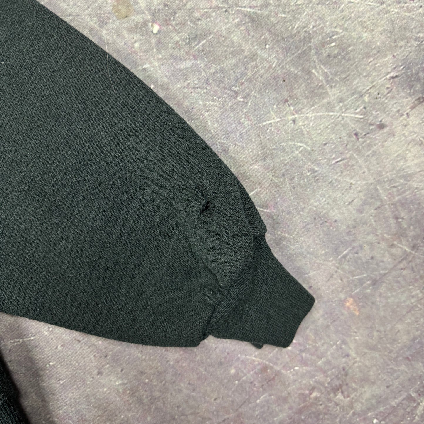 90s Black Embroidered Garth Brooks World Tour Graphic Crewneck Sweatshirt L 1741