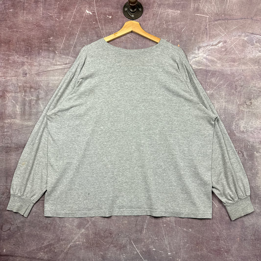 90s Grey Polo RL 96 Longsleeve Shirt 3727
