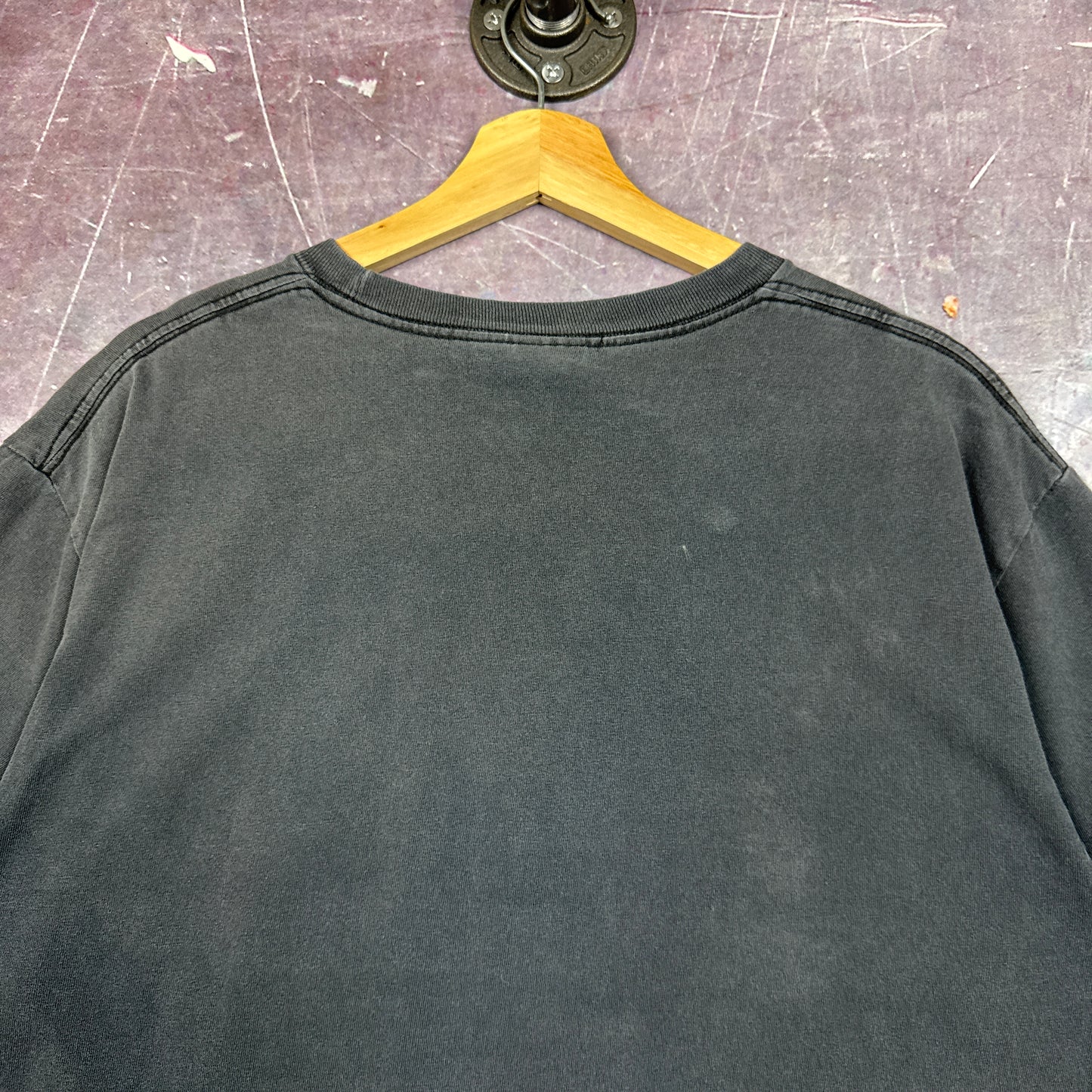 Early 00s Faded Black Deftones So Ronery Tour Local Crew Graphic Shirt L 2817