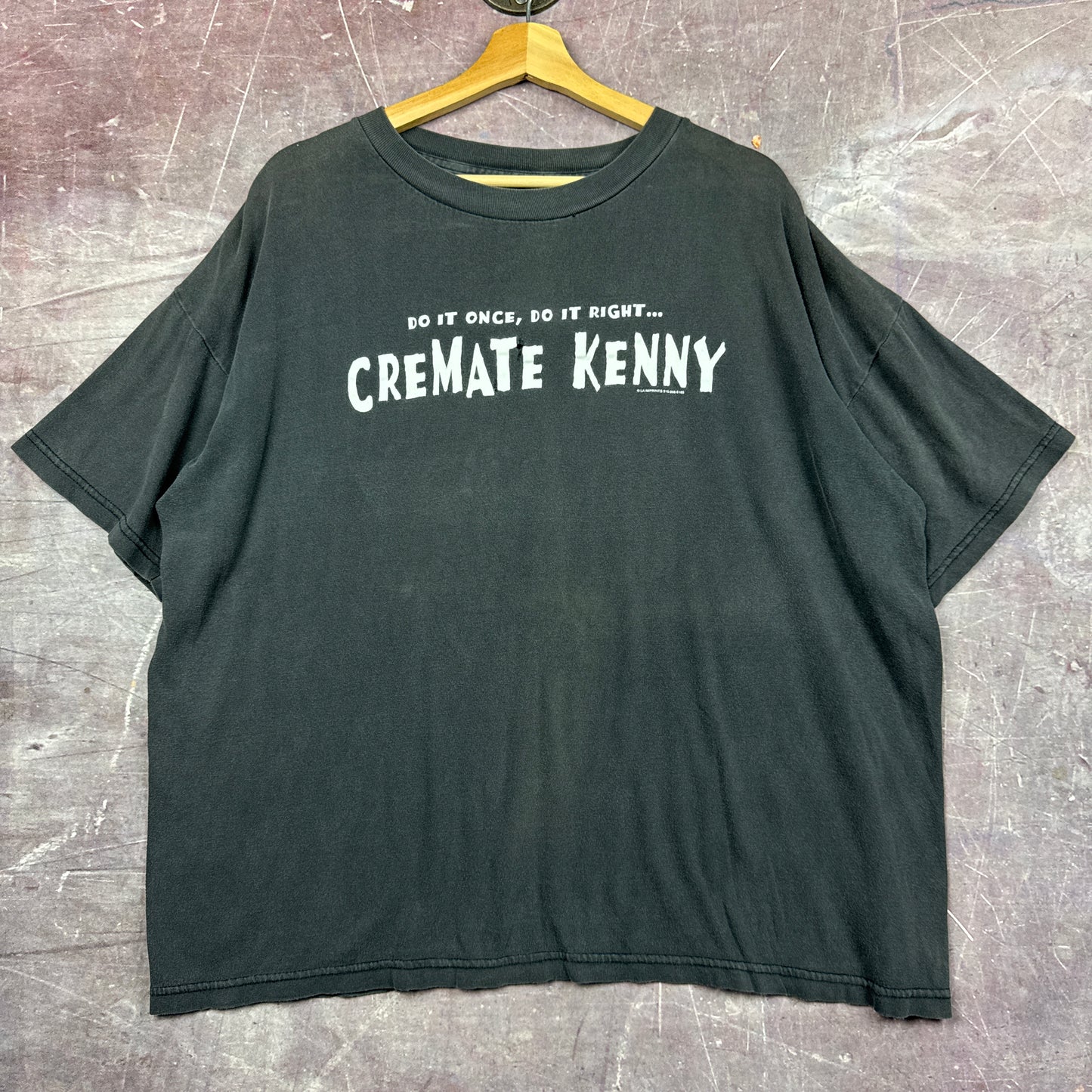 90s Black Cremate Kenny Shirt 3588