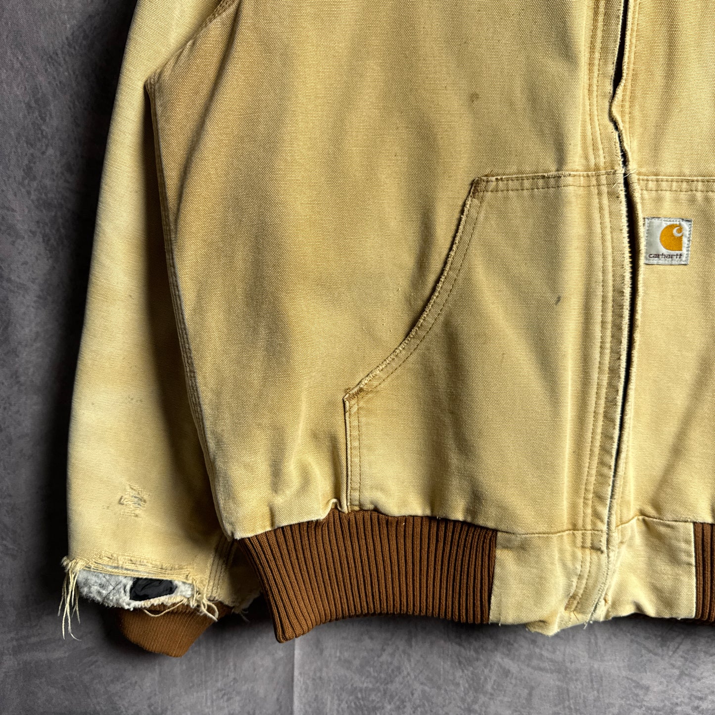 90s Tan Brown Texas Longhorns Carhartt Active Jacket 4450