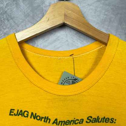 60s Yellow Jaguar D-Type Le Mans Shirt 3973