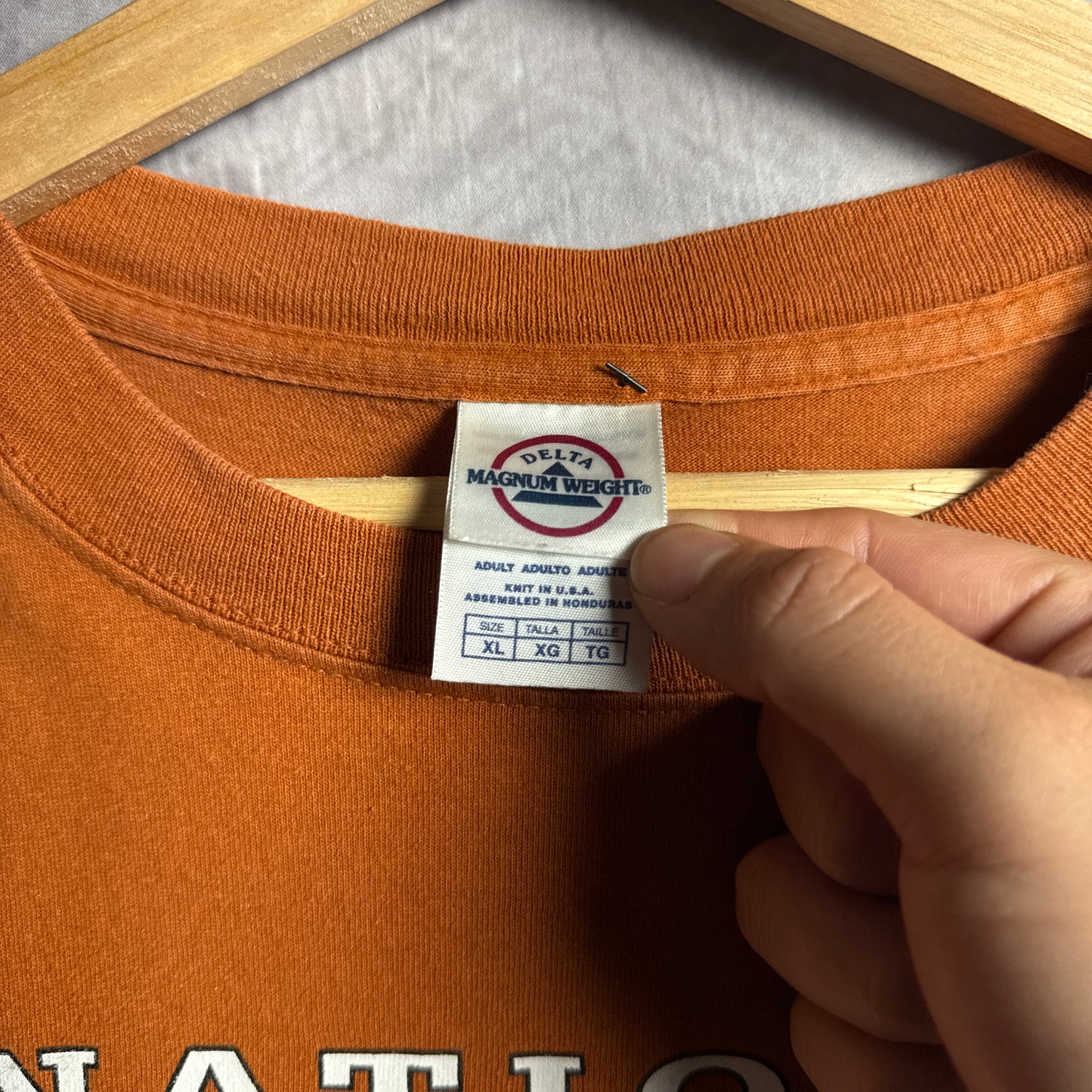 2005 Orange Texas Longhorns National Champions Shirt 4500