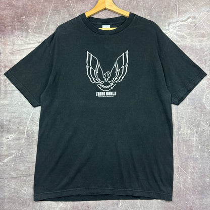 00s Black Trans World Motorcross Magazine Shirt 3581