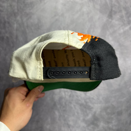 90s Texas Longhorns Logo Athletic Splash Snapback Hat 4624