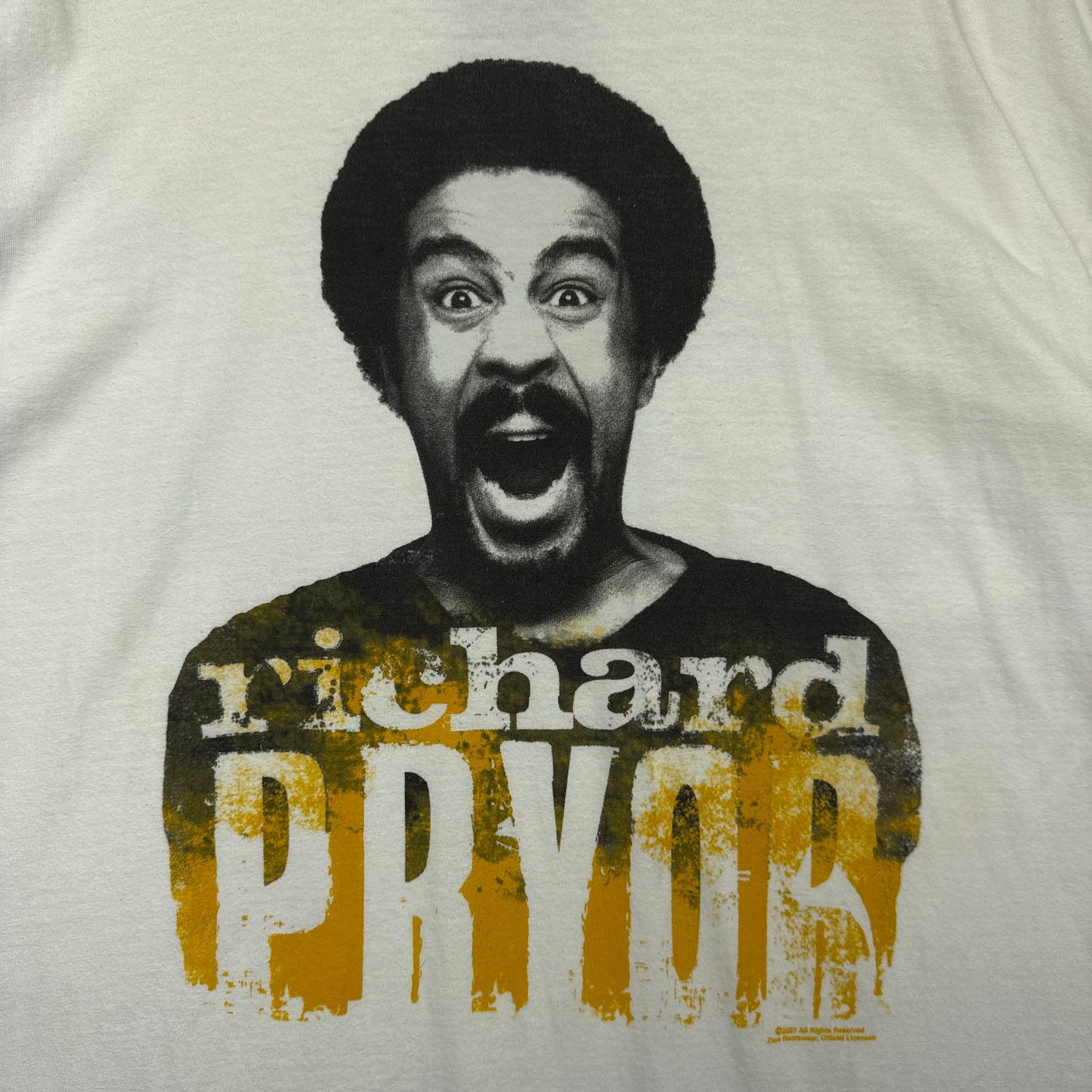 00s White Richard Pryor Tee 3827