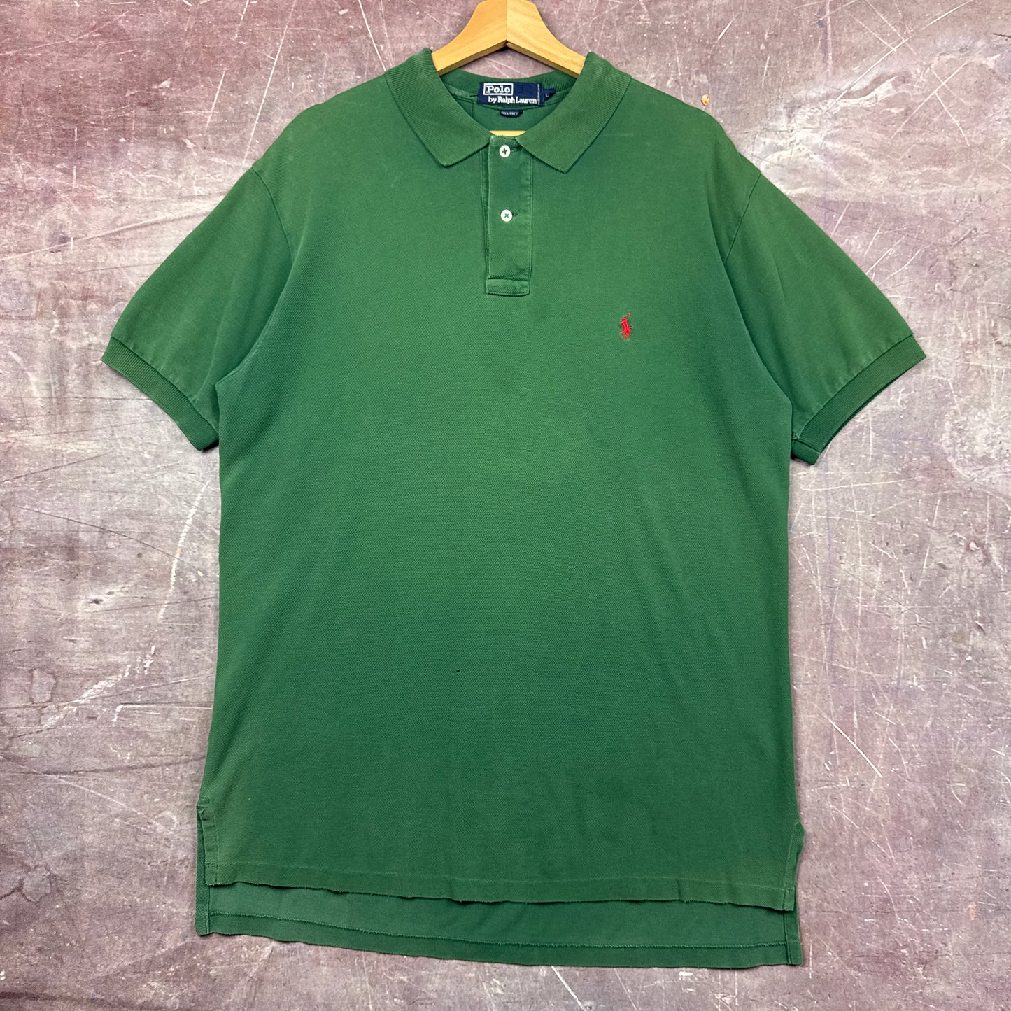 90s Green Polo Ralph Lauren Shirt 3720