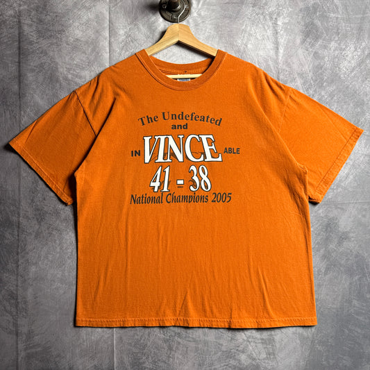 2005 Orange Texas Longhorns in-VINCE-able Shirt 4489