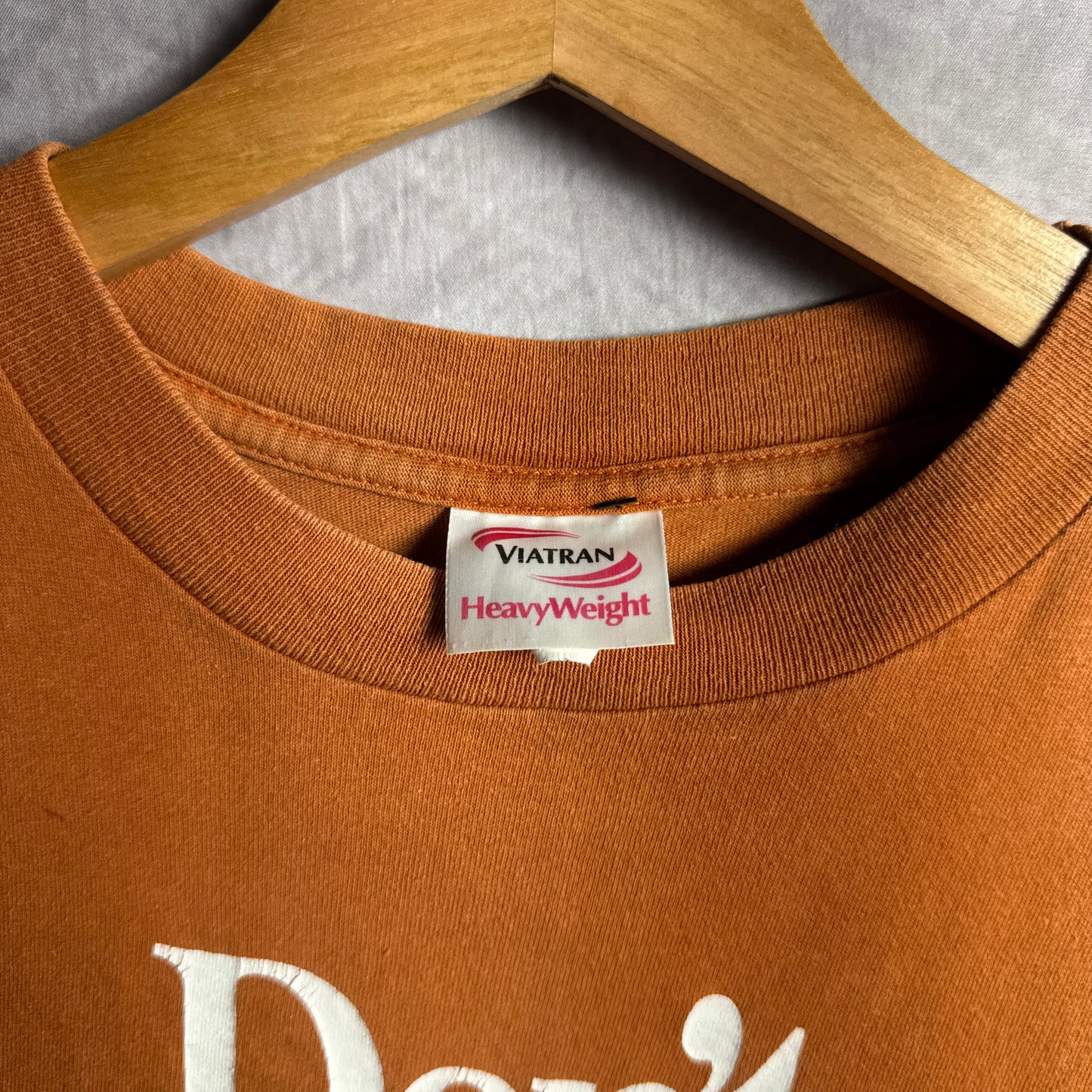 90s Orange Texas Longhorns Don’t Mess With Texas Shirt 4519