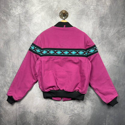 80s Purple Carhartt Aztec Jacket 4055
