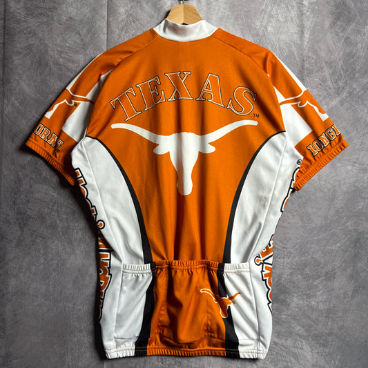 00s Orange Texas Longhorns Bicycle Jersey 4594
