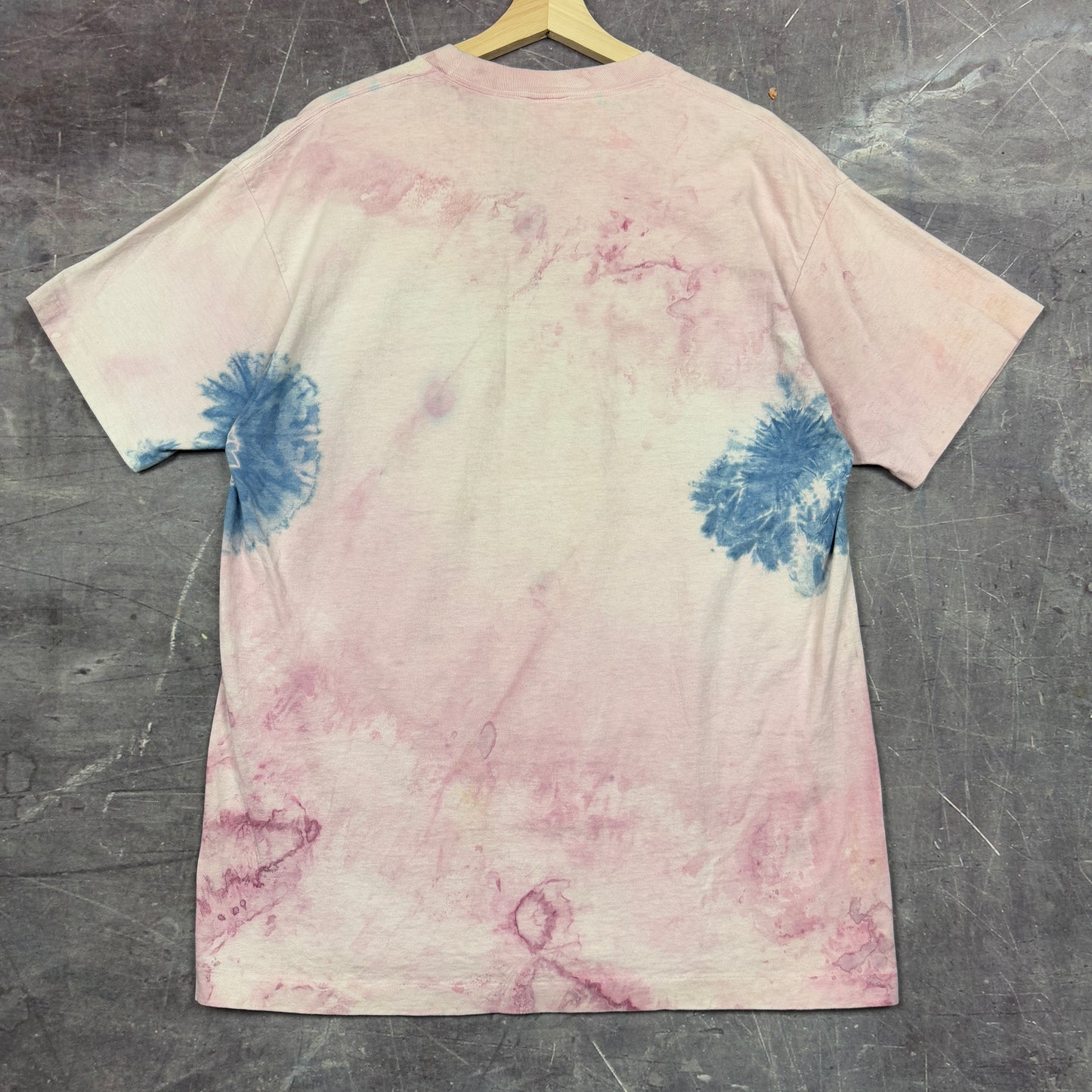 90s Pink Blue Tie Dye Levi's The American Original Graphic Shirt L 1149