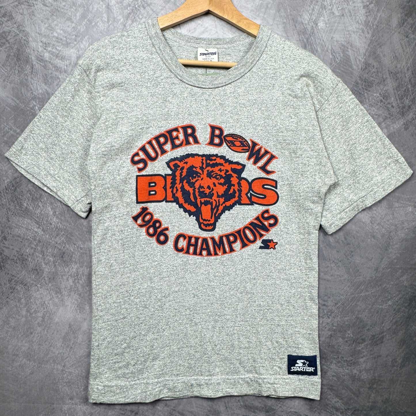 1986 Grey Chicago Bears Shirt 4199