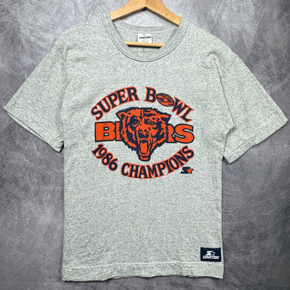 1986 Grey Chicago Bears Shirt 4199