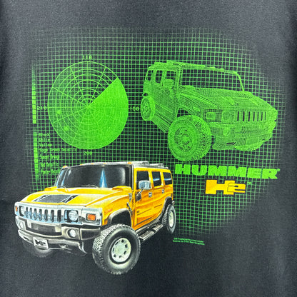 00s Black H2 Hummer Shirt 3847
