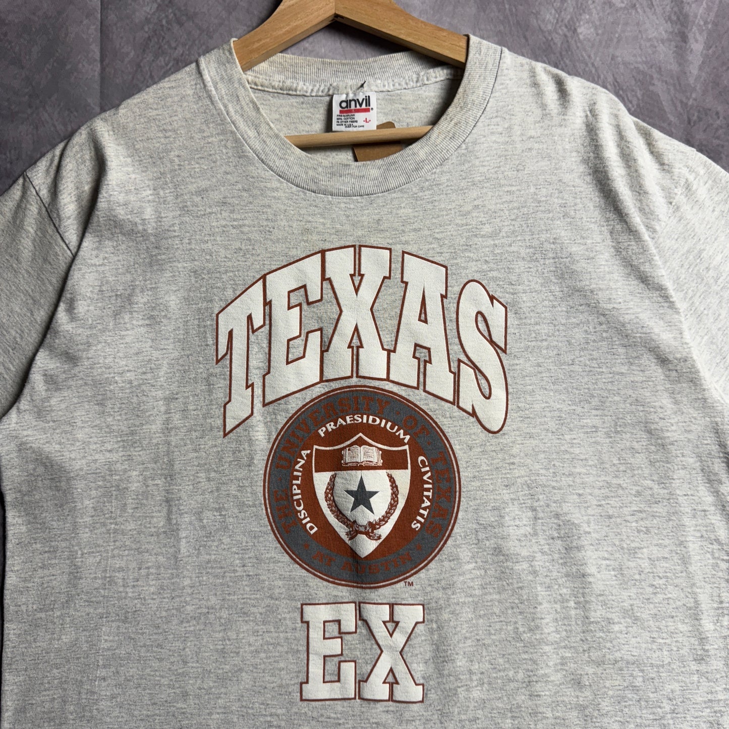 90s Grey Texas Ex Shirt 4538