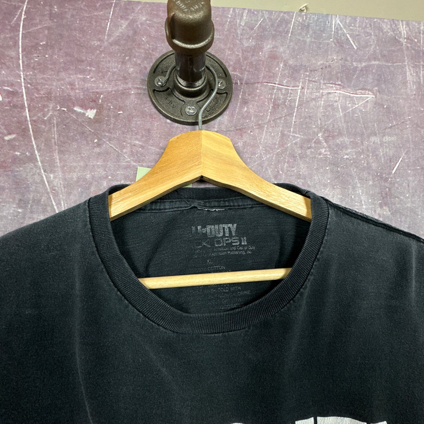 00s Black Call Of Duty Black Ops 2 Shirt 3421