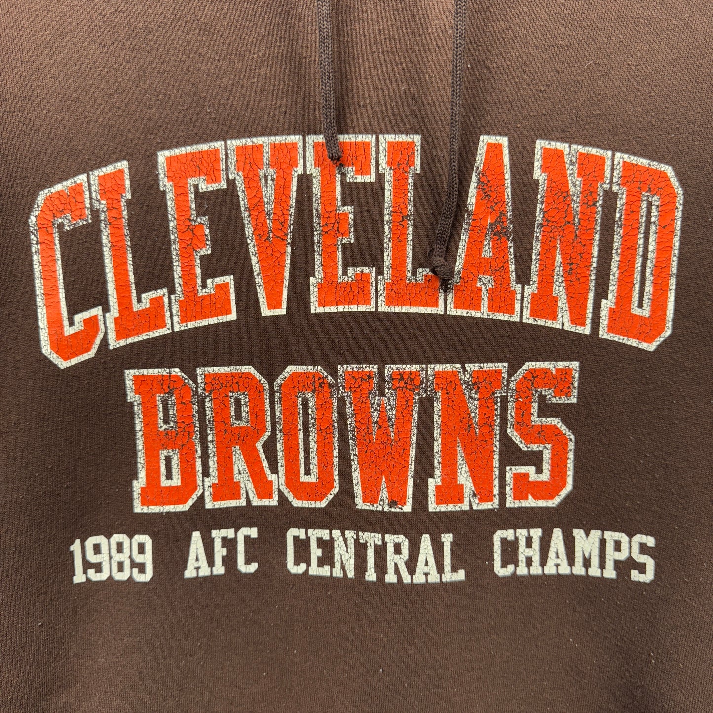 1989 Brown Cleveland Browns Hoodie 4114