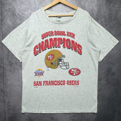 1995 Grey San Franciso 49ers Shirt 4201
