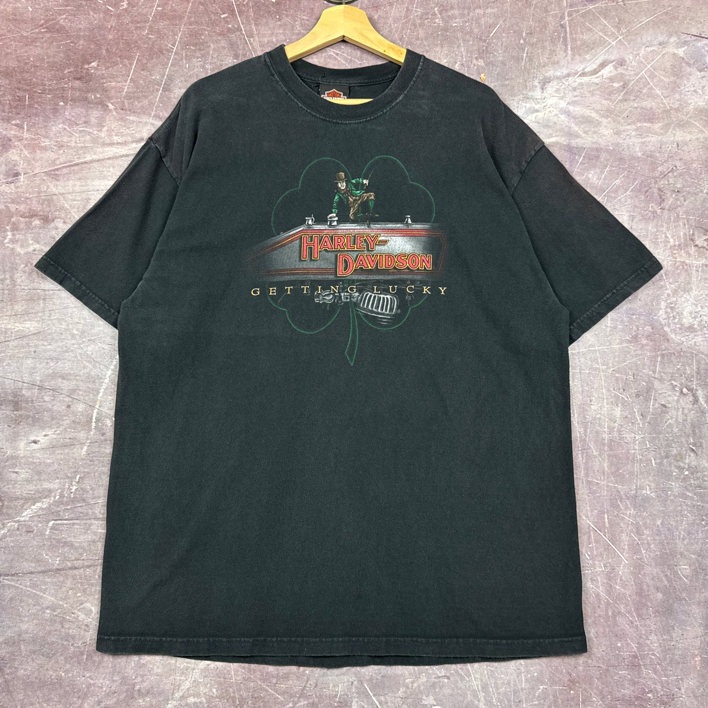 00s Black Harley Davidson Shirt 3209