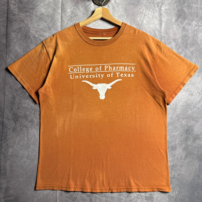 00s Orange Texas Longhorns College Of Pharmacy Shirt 4492