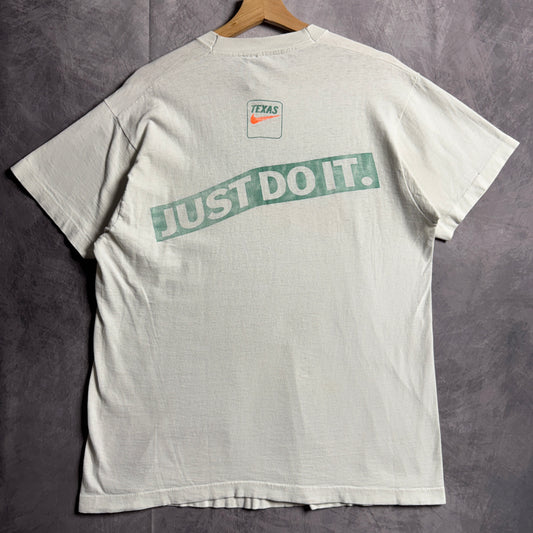 90s White Texas Longhorns Nike Gatorade Boot Shirt 4541