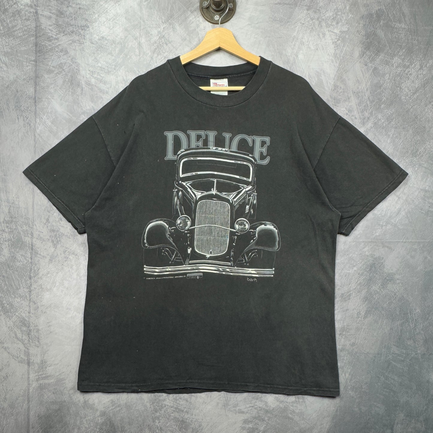 90s Black Deuce Tee 4039