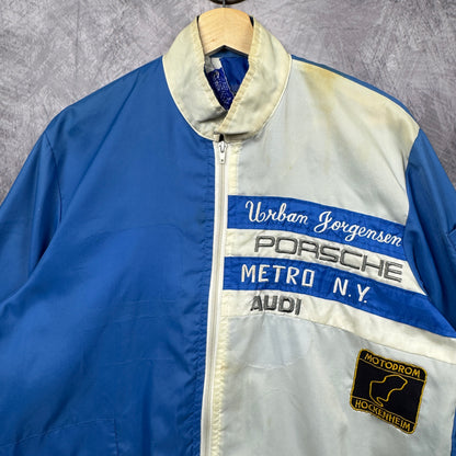 80s Blue Porsche Racing Jacket 4032