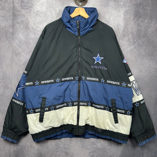 90s Multi Color Dallas Cowboys Pro Player Jacket 4066