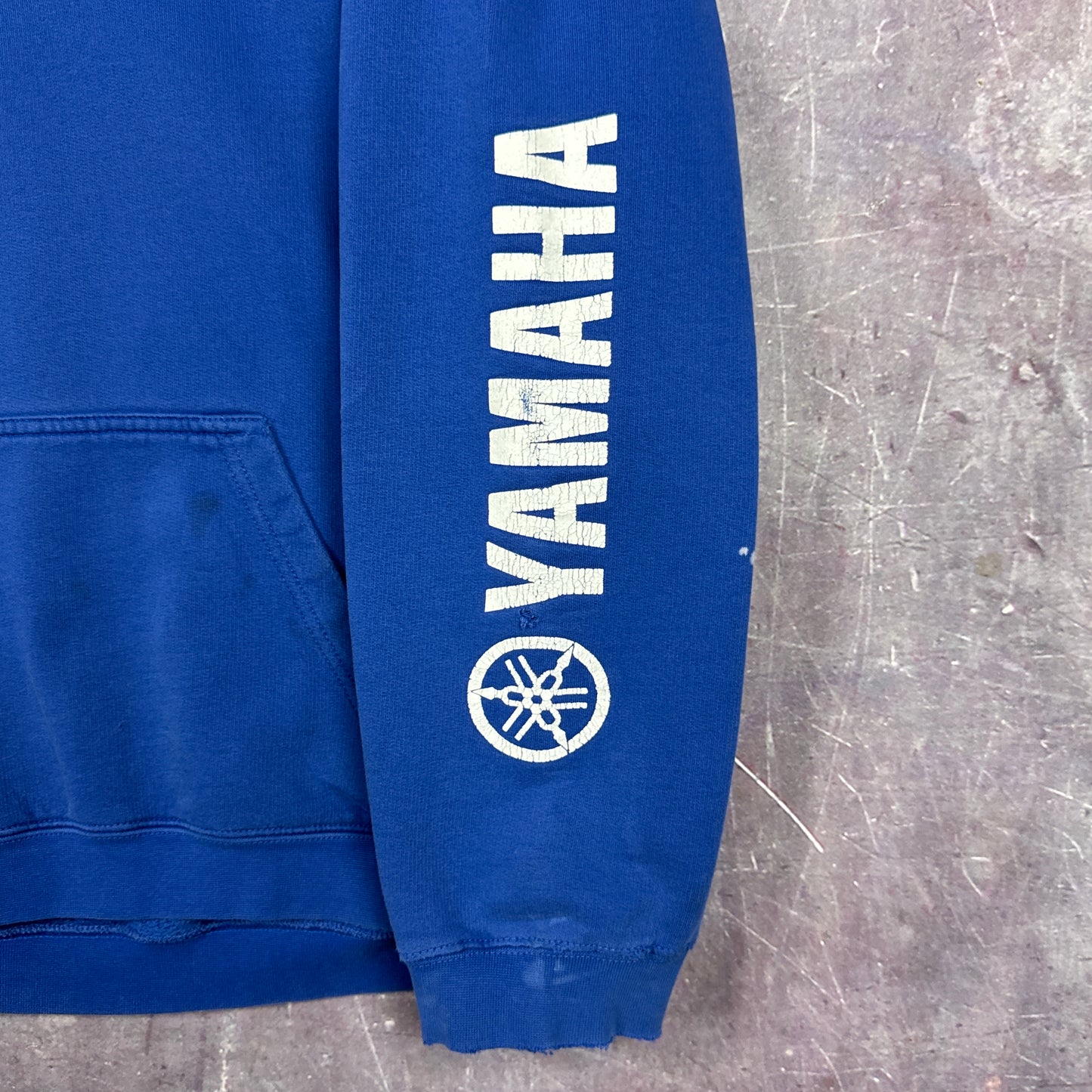 00s Blue Yamaha Hoodie 3044