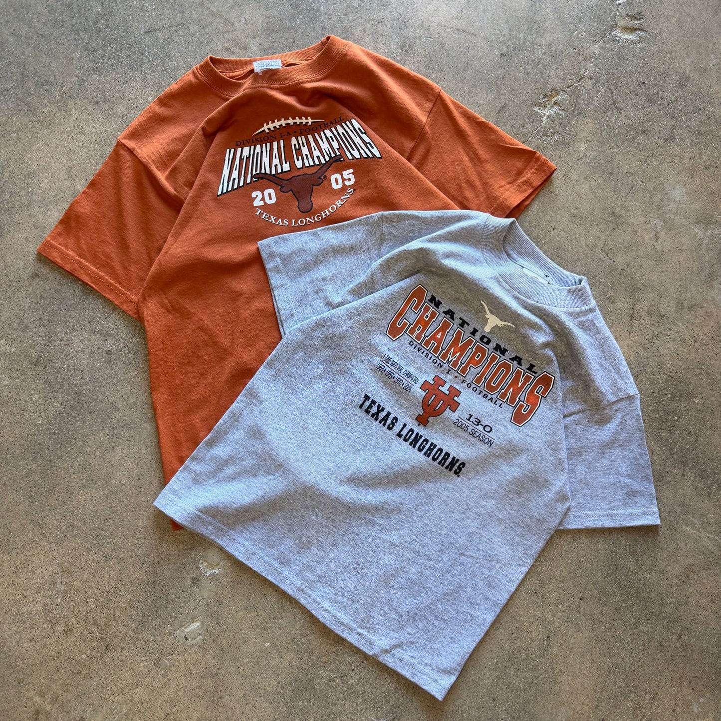 Kids Vintage Texas Longhorns Shirt Bundles (2-3 Tees)